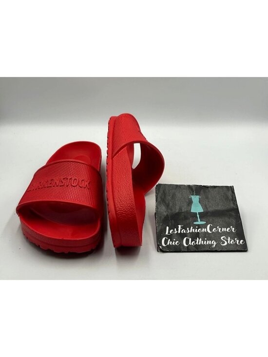 Birkenstock Mens Active Red Barbados Slide Sandals Lightweight Slip-On Sz 7 3568 main image 9